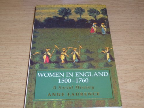 Beispielbild fr Women In England 1500-1760: A Social History (Phoenix Giants S.) zum Verkauf von WorldofBooks