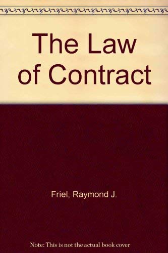 Stock image for The Law of Contract for sale by WorldofBooks