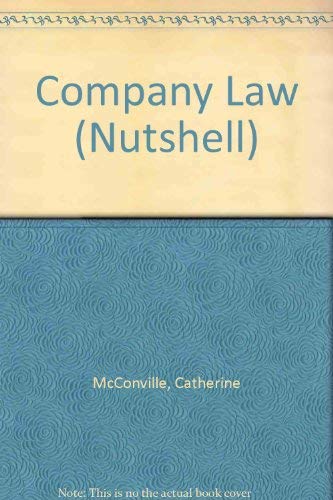 Imagen de archivo de Company Law (Nutshell) a la venta por Kennys Bookshop and Art Galleries Ltd.