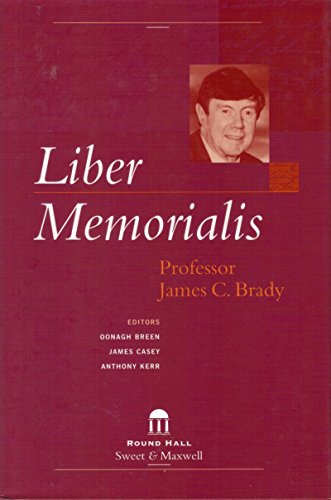Stock image for Liber Memorialis: Professor Jim Brady for sale by WorldofBooks