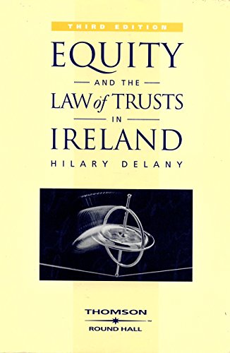 Stock image for Equity and the Law of Trusts in Ireland for sale by WorldofBooks