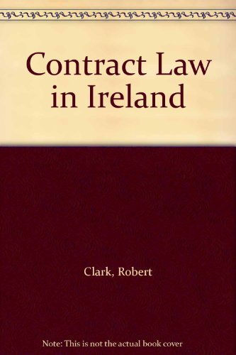 Beispielbild fr Contract Law in Ireland zum Verkauf von WorldofBooks