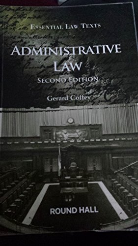 9781858006079: Administrative Law (Essential Law Texts)