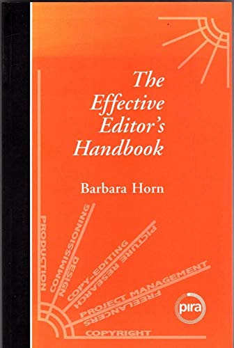 9781858021867: The Effective Editor's Handbook