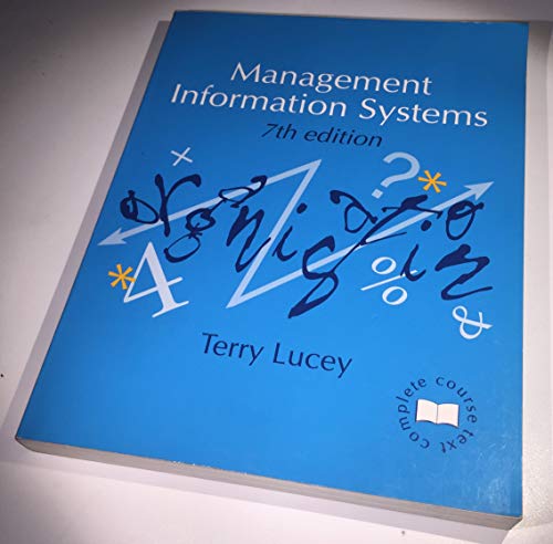 Beispielbild fr Management Information Systems (Management textbooks) zum Verkauf von WorldofBooks