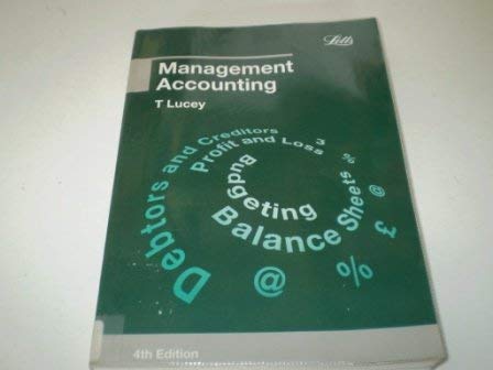 Beispielbild fr Management Accounting (Accounting Textbooks) zum Verkauf von AwesomeBooks