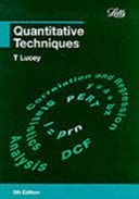 9781858051833: Quantitative Techniques (Business Textbooks)