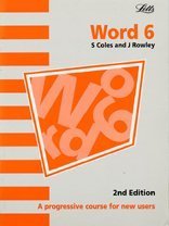 Beispielbild fr WORD 6.0: A Progressive Course for New Users (Software Guide) zum Verkauf von AwesomeBooks