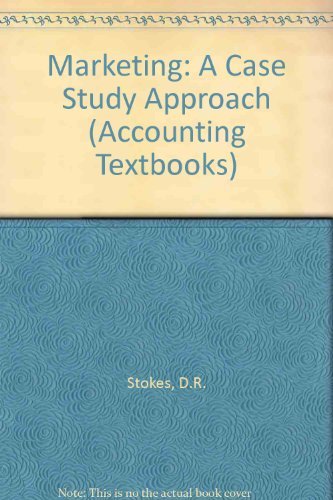 Beispielbild fr Marketing: A Case Study Approach (Accounting Textbooks) zum Verkauf von WorldofBooks