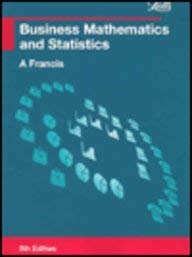 Beispielbild fr Business Mathematics and Statistics (Business Textbooks) zum Verkauf von WorldofBooks