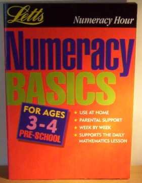 Stock image for Numeracy Basics: Ages 3-4 for sale by AwesomeBooks