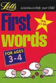 Stock image for Literacy: First Words (ages 3-4): Age 3-4 (Activities to Help Your Child) for sale by AwesomeBooks