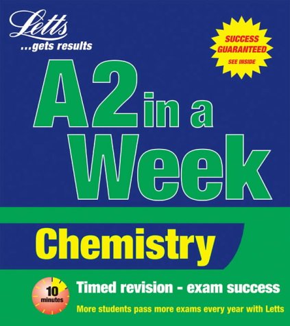 9781858059174: A2 in a Week: Chemistry (Revise A2 in a Week S.)