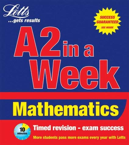 9781858059198: A2 in a Week: Maths