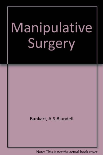 Manipulative Surgery (9781858103518) by A. S. Blundell Bankart