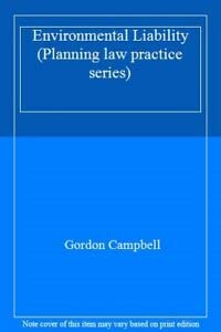 9781858110332: Environmental Liability (Planning law practice series)