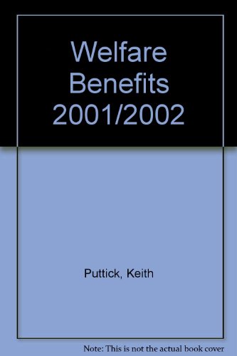 Welfare Benefits: 2001/2002 (9781858112763) by [???]