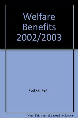 Welfare Benefits (9781858112954) by Keith Puttick