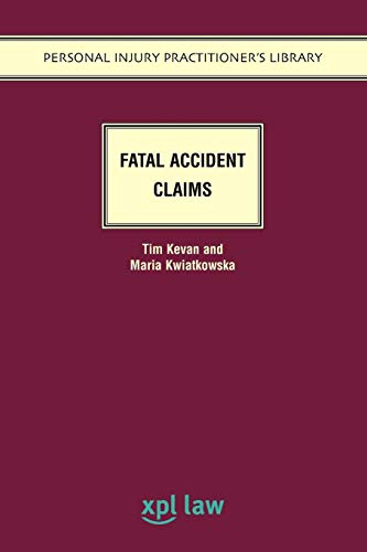 9781858113296: Fatal Accident Claims