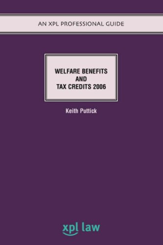 Beispielbild fr Welfare Benefits and Tax Credits 2006 (Xpl Professional Guide) zum Verkauf von AwesomeBooks