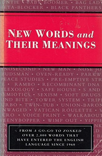 Beispielbild fr New Words and Their Meanings zum Verkauf von AwesomeBooks