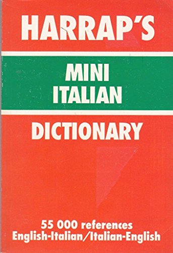 Stock image for Mini Italian-English Dictionary (Harrap's) for sale by AwesomeBooks