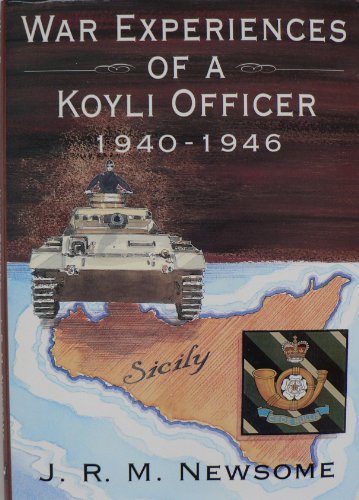 Imagen de archivo de War Experiences of a KOYLI Officer 1940-1946 a la venta por WorldofBooks