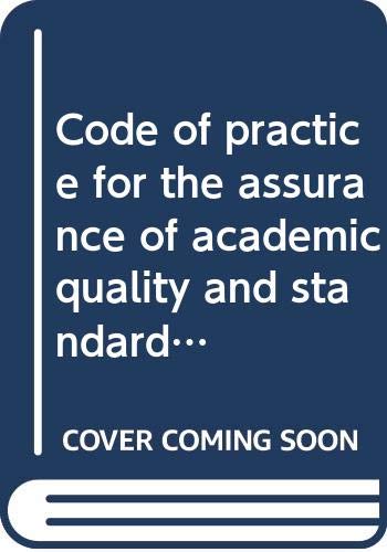 Stock image for Code of practice for the assurance of academic quality and standards in higher education for sale by Phatpocket Limited