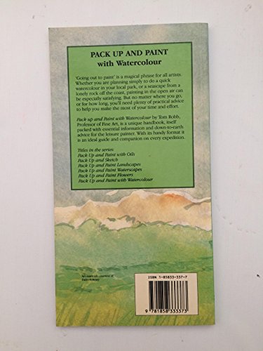 9781858333373: PACK UP AND PAINT WITH WATERCOLOUR
