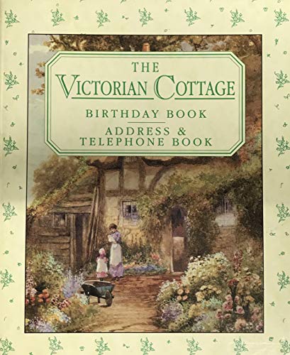 Stock image for Victorian Cottage Birthday Book/Address & Telephone Book for sale by SecondSale