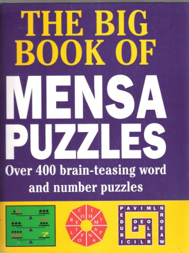 Beispielbild fr THE BIG BOOK OF MENSA PUZZLES zum Verkauf von AwesomeBooks