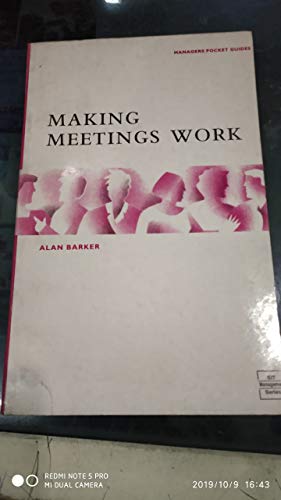 Beispielbild fr Making Meetings Work (Manager's Pocket Guides) zum Verkauf von WorldofBooks