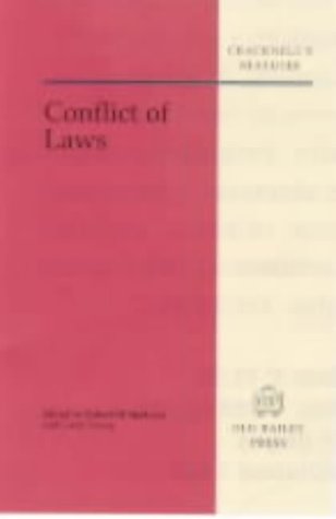 Beispielbild fr Conflict of Laws (Cracknell's Statutes S.) zum Verkauf von WorldofBooks