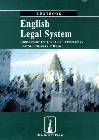Beispielbild fr English Legal System: Textbook zum Verkauf von AwesomeBooks