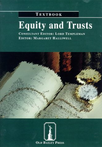 Stock image for Equity and Trusts: Textbook for sale by AwesomeBooks