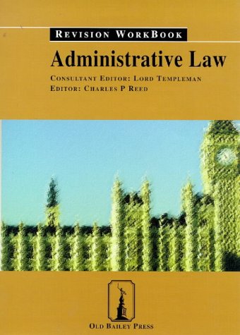 Beispielbild fr Administrative Law: Revision Workbook (Revision Workbooks) zum Verkauf von Reuseabook