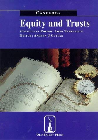 Imagen de archivo de Casebook (Equity and Trusts) a la venta por WorldofBooks