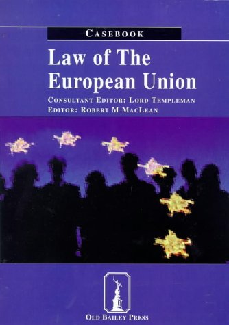 Beispielbild fr Casebook (Law of the European Union) zum Verkauf von WorldofBooks