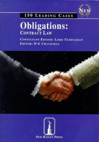 Beispielbild fr Obligations : Contract Law zum Verkauf von Better World Books Ltd