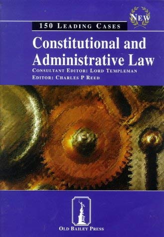 Stock image for Constitutional and Administrative Law: 150 Leading Cases for sale by WorldofBooks