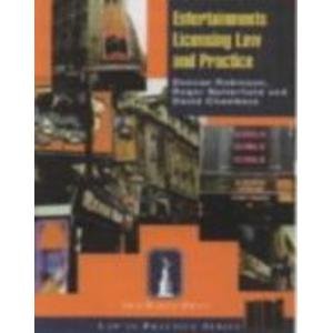 Entertainment Licensing Law in Practice (Law in Practice) (9781858363349) by Duncan Robinson; David Chambers
