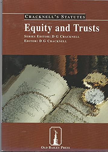 Beispielbild fr Equity and Trusts (Cracknell's Statutes S.) zum Verkauf von WorldofBooks