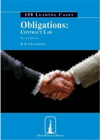 9781858364582: Obligations: Contract Law - 150 Leading Cases