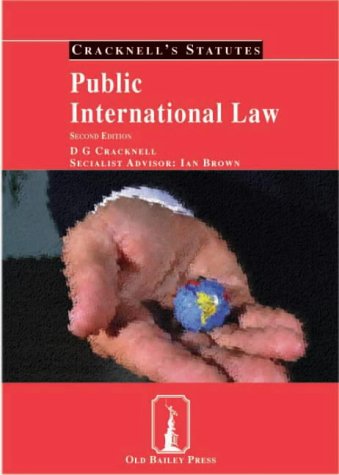 Public International Law (9781858364766) by D.G. Cracknell
