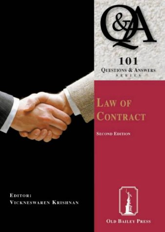 Stock image for Law of Contract: 101 Questions and Answers for sale by WorldofBooks