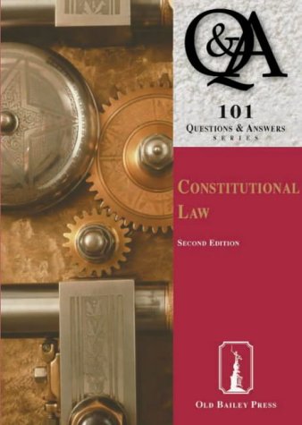 Beispielbild fr Constitutional Law: 101 Questions and Answers zum Verkauf von WorldofBooks