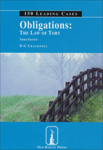 9781858365428: Obligations: The Law of Tort (150 leading cases)