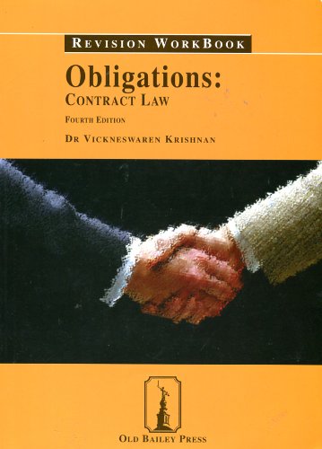 9781858365572: Obligations: Contract Law