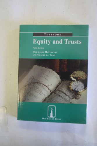 9781858365985: Equity and Trusts