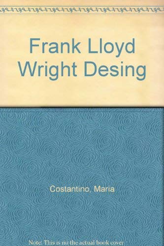 9781858411583: Frank Lloyd Wright Desing